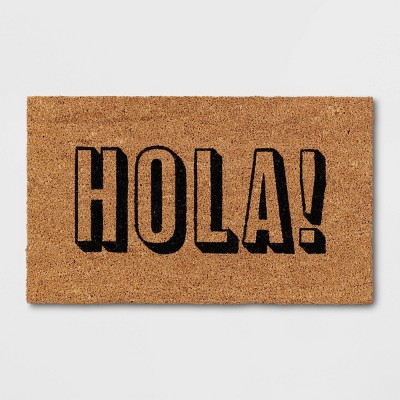 1'6"x2'6" Hola Doormat Natural - Threshold™ | Target