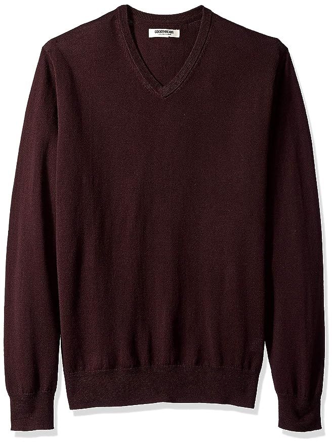 Goodthreads Men's Merino Wool V-Neck Sweater | Amazon (US)