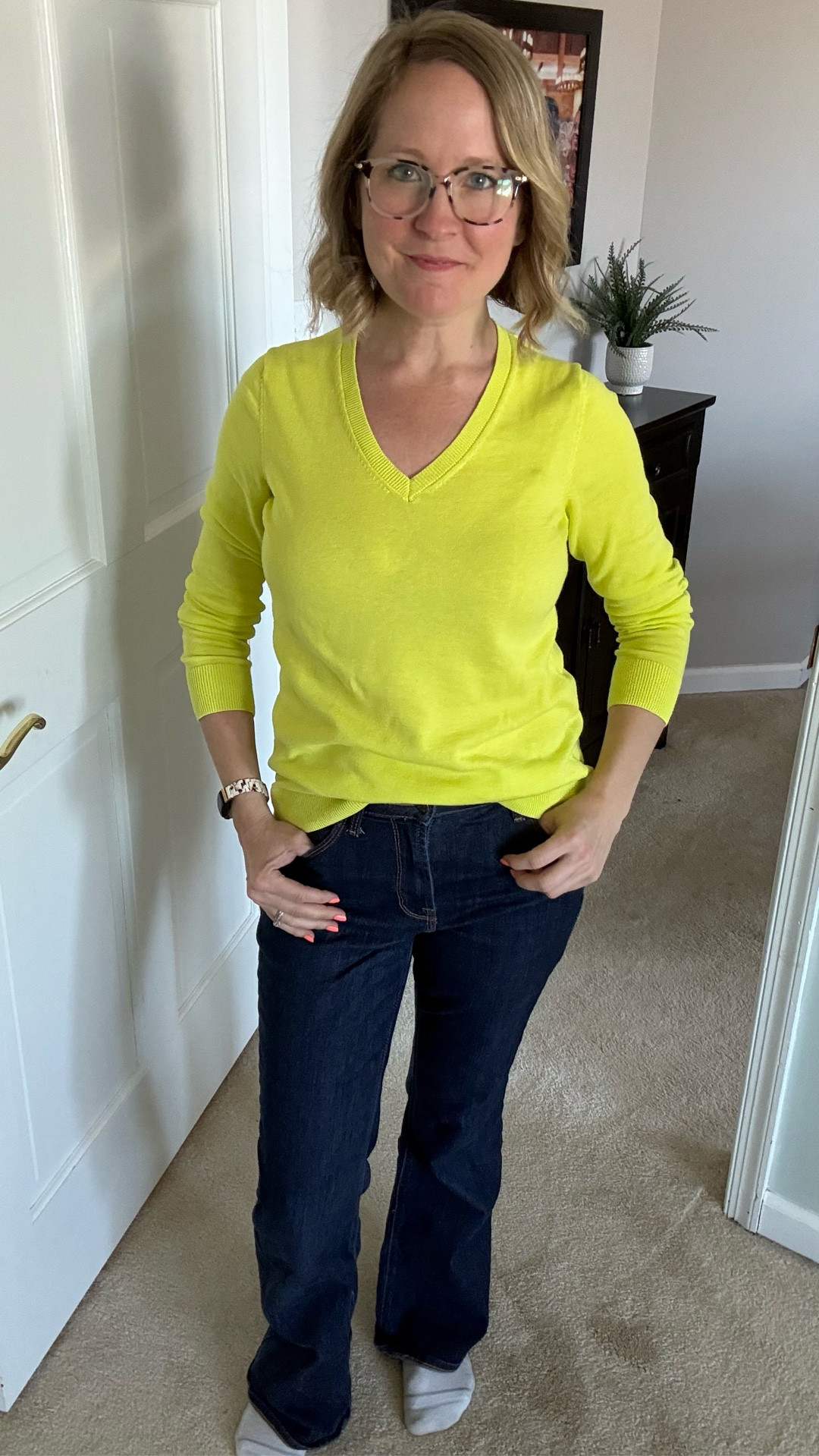 Spring basic sweater that comes in so many colors and is light weight, soft, and the price is right! 

#LTKootd #LTKSaleAlert