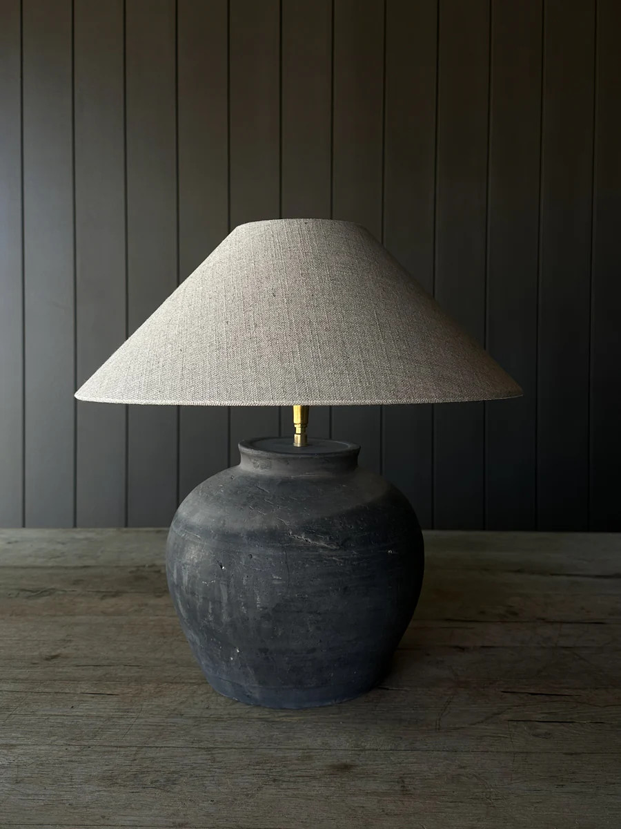 Rustic Small Pot Lamp | Well Worn Interiors