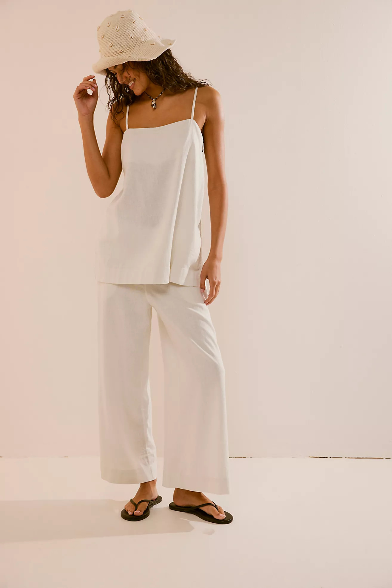 Sightseer Linen Co-Ord | Free People (UK)
