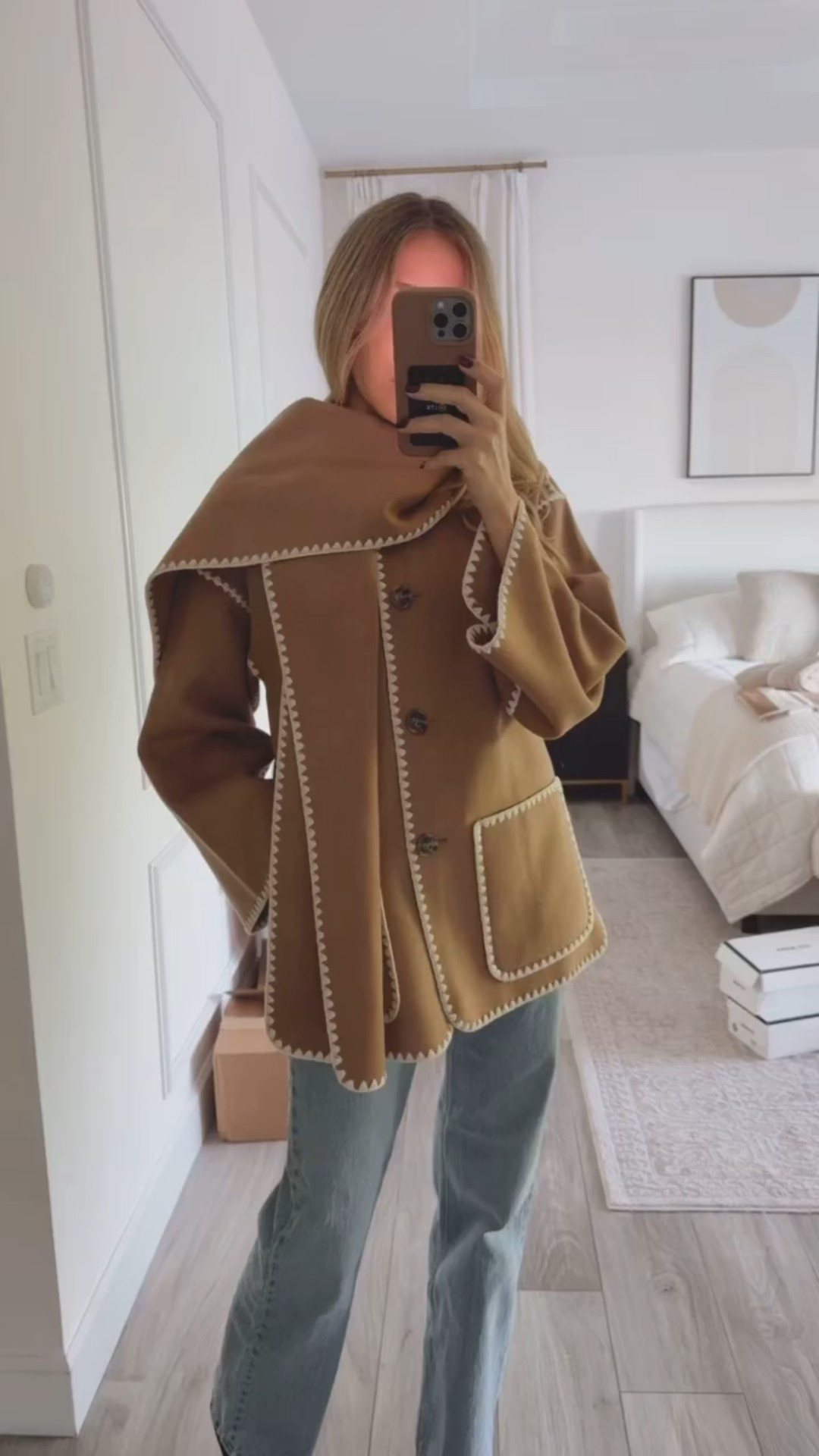 Gift idea for her!
Beautiful coat that has gorgeous details. Super soft and will definitely keep you warm. Fits true to size and I’m wearing size small 
Winter outfit 
Casual outfit 


#LTKgrwm #LTKootd #LTKU