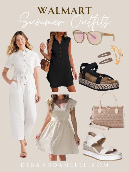 Easy and classy neutral outfits from Walmart for all of your Summer fun! I love that Walmart’s fashion choices are so budget friendly! 

#LTKSeasonal #LTKFindsUnder50 #LTKMidsize