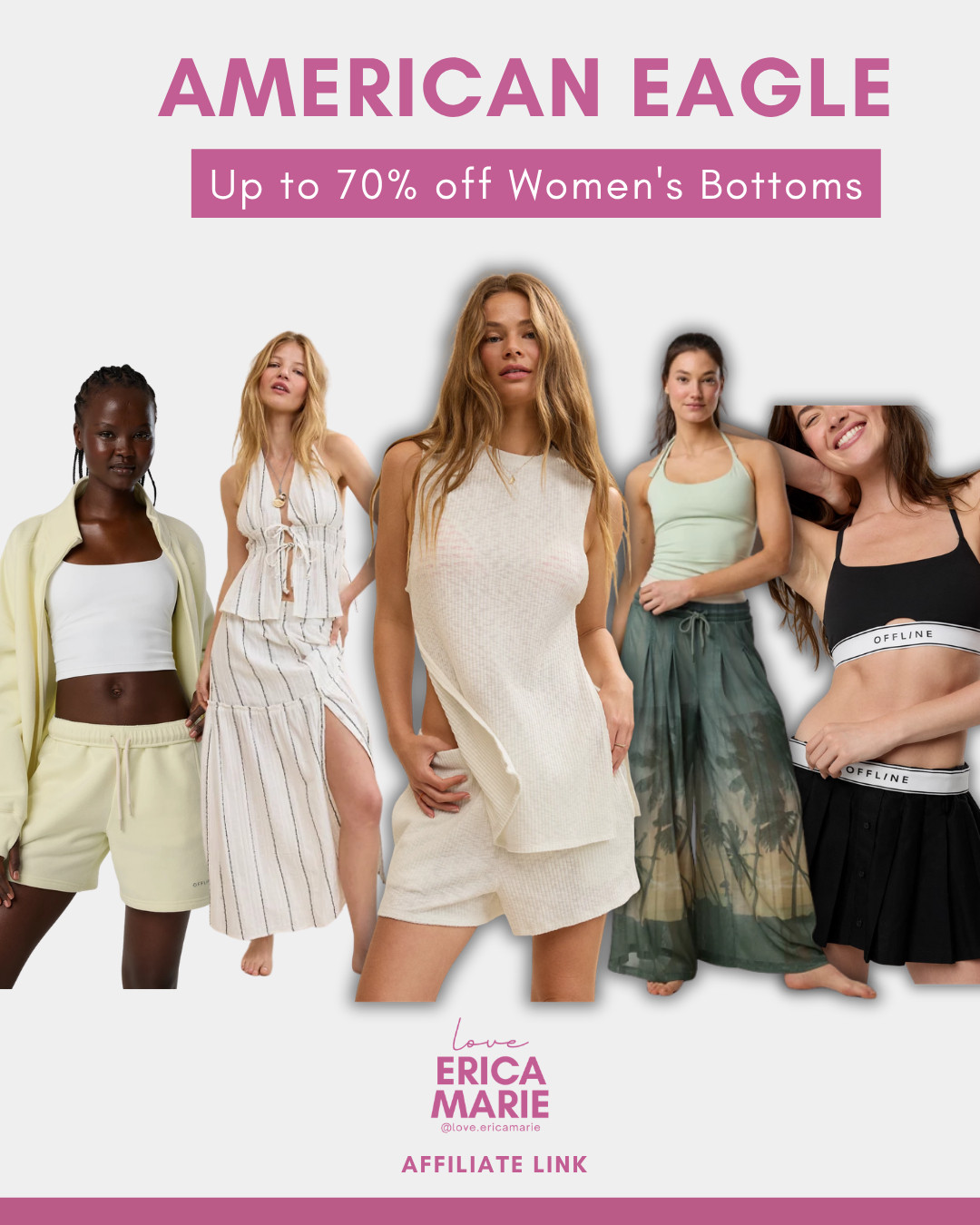 Shop women's shorts and skirts on sale for up to 70% off. Discover stylish everyday bottoms perfect for casual outfits, vacations, summer days, and weekend wear. Mix and match your favorite looks while these limited-time deals last. 

 #LTKootd #LTKSaleAlert #LTKSwim