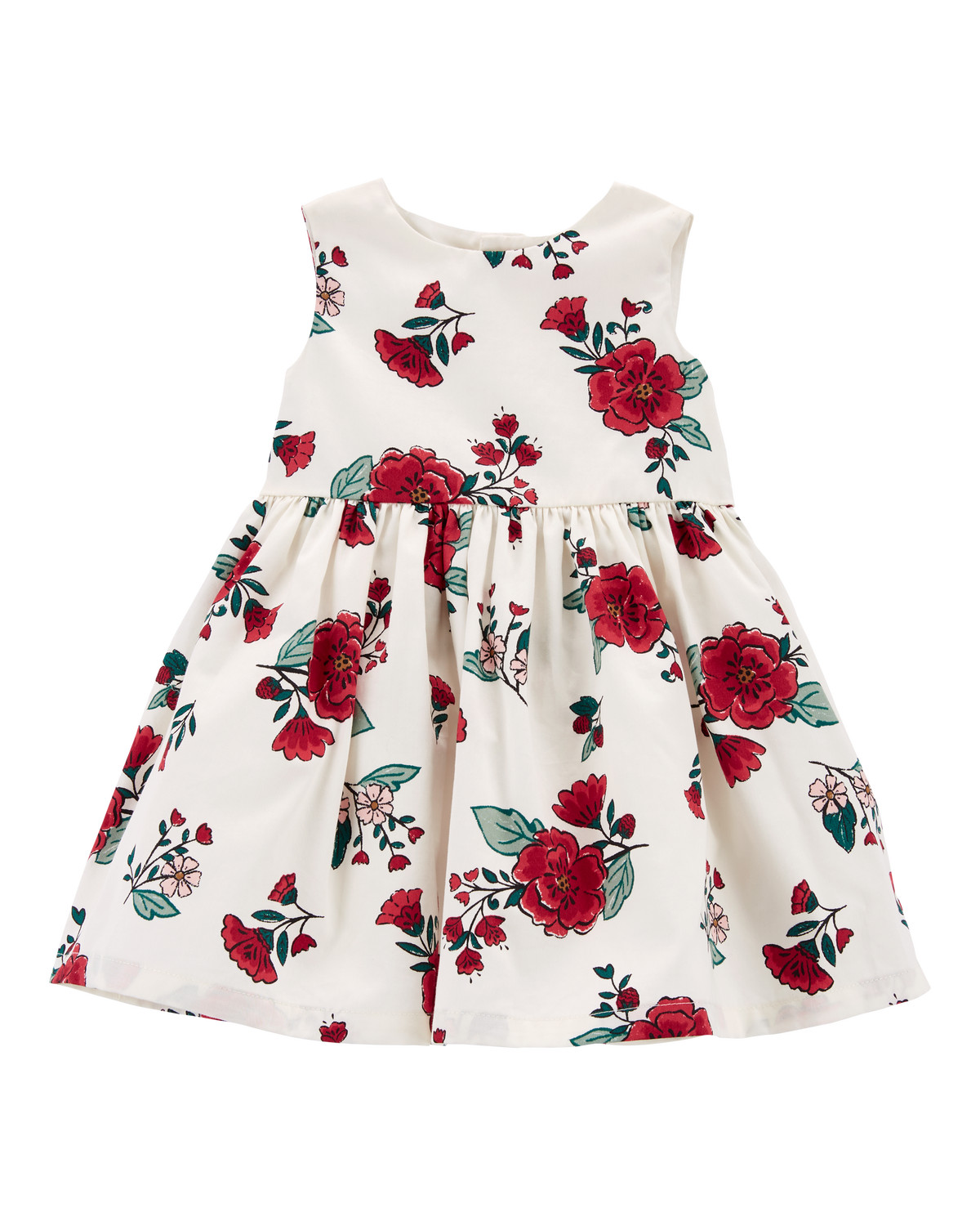 Baby Floral Sateen Holiday Dress - Carter's | Carter's | Carter's Inc