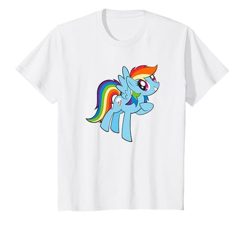 My Little Pony: Friendship is Magic Adorable Rainbow Dash T-Shirt | Amazon (US)