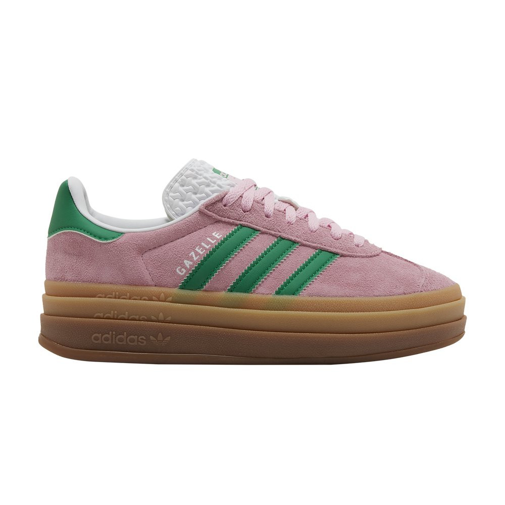 Wmns Gazelle Bold 'True Pink Green' | GOAT