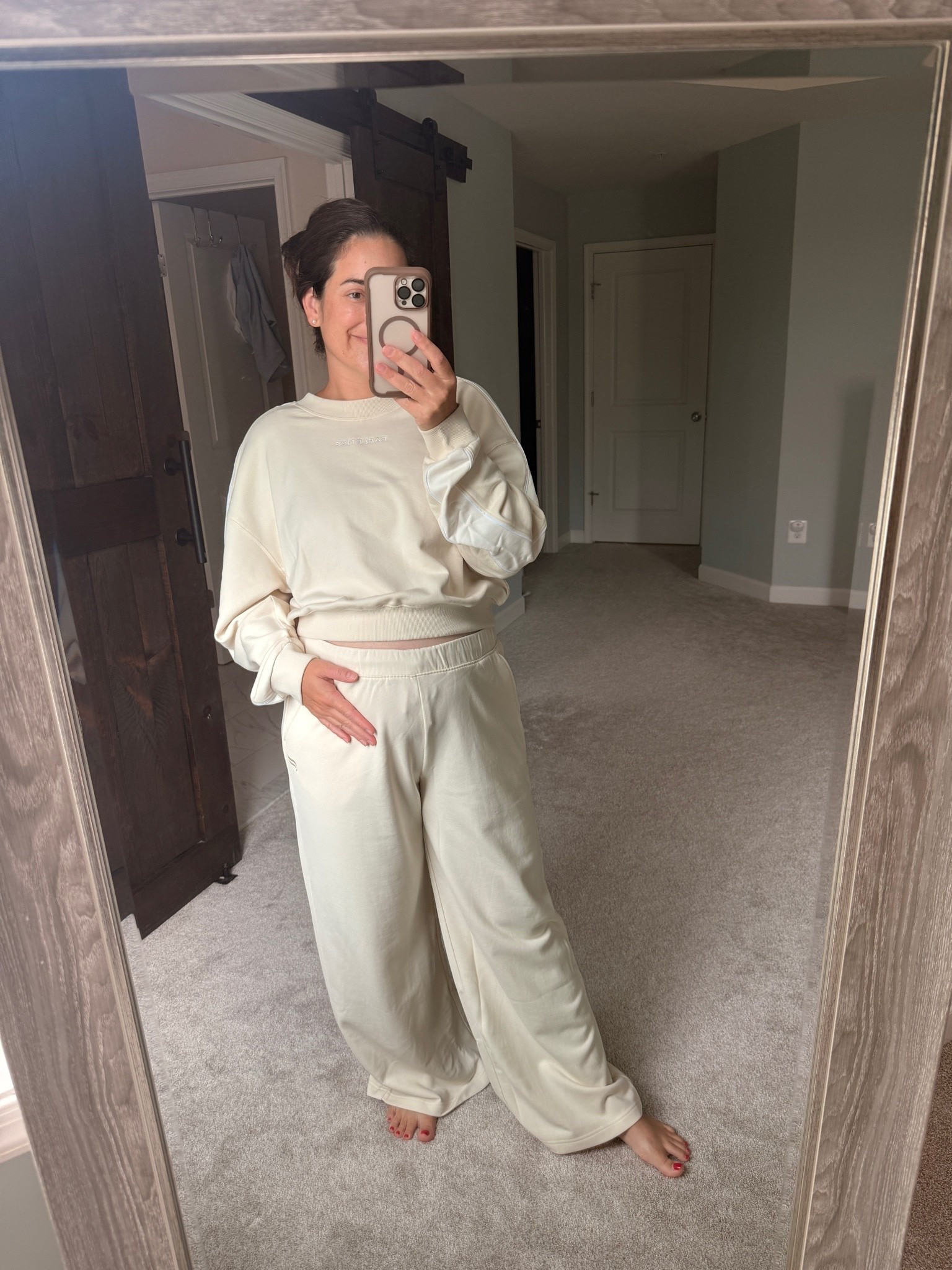 Fall loungewear set for the bump!

#LTKmomlife #LTKBump #LTKootd