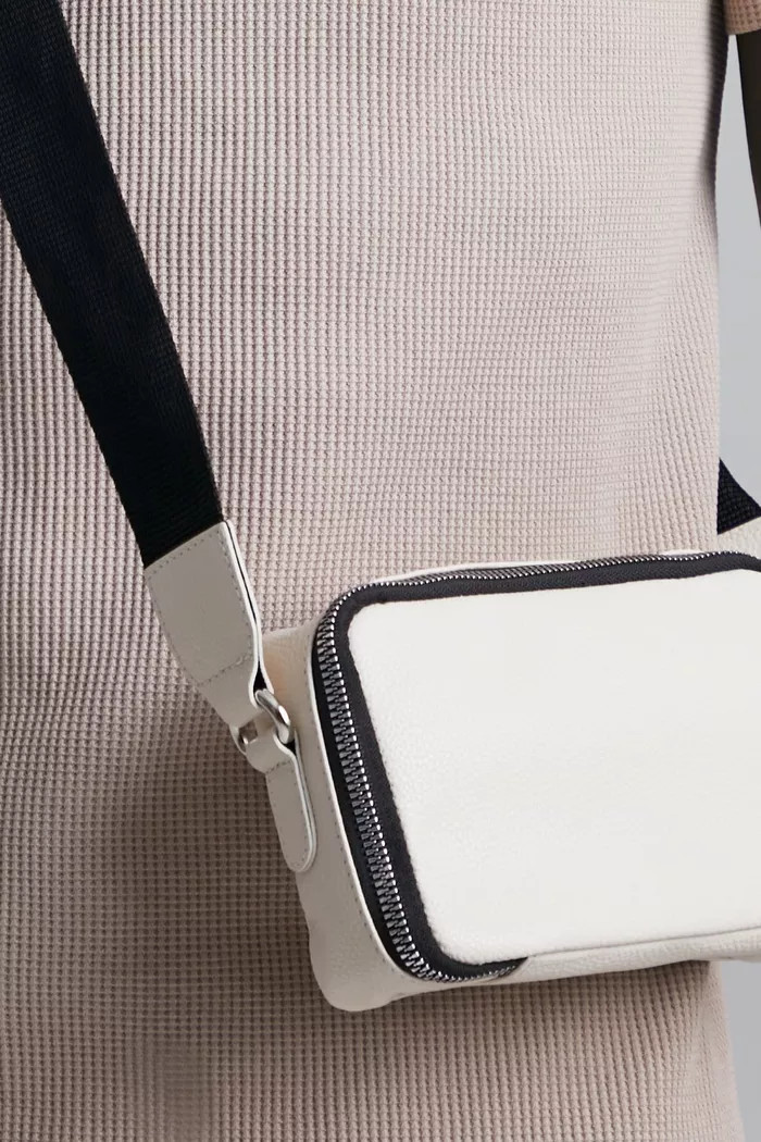 Smart Double Zip Box Bag | Boohoo.com (UK & IE)