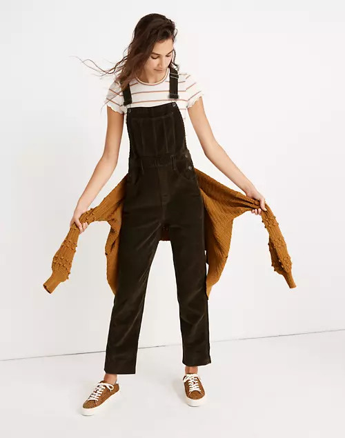Corduroy Straight-Leg Overalls | Madewell