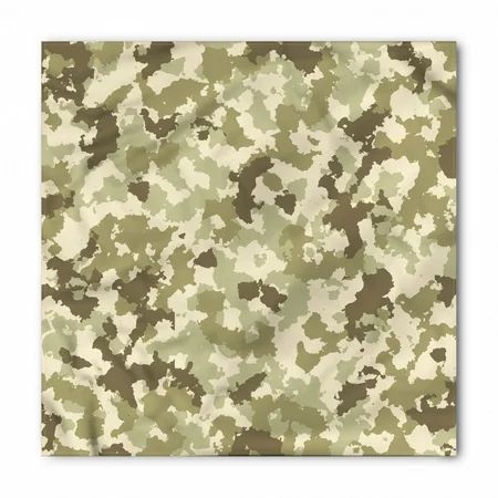 Camo Bandana Camouflage Survival Theme Unisex Head and Neck Tie by Ambesonne | Walmart (US)