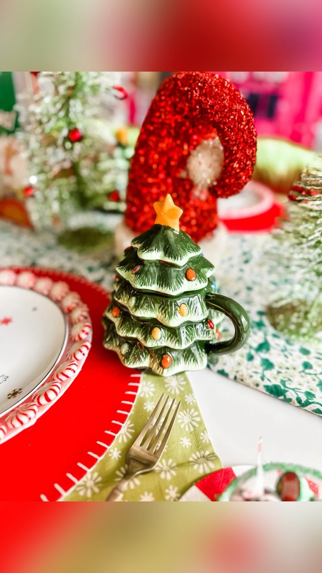 Oh Christmas Tree Oh Christmas Tree! Loving this fun Walmart find! It’s large and perfect for hot cocoa by the fire or curled up on the couch watching your favorite Christmas movie! ❤️ How cute is the little topper?! 🤩

#LTKhome #LTKSeasonal #LTKHoliday