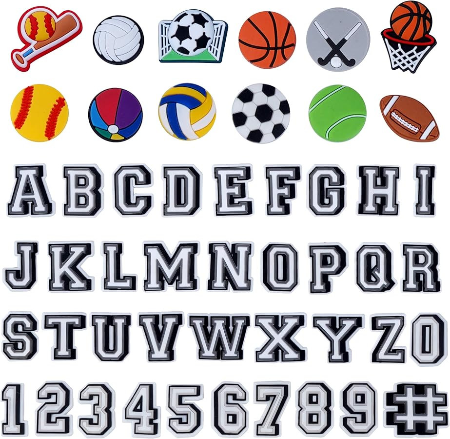 Lot of 30 50 100pcs Random Shoe Charms for Shoes Decoration Charms | Amazon (US)