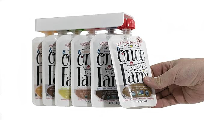 Storage Theory | Food Pouch Slider | Peel & Stick Inside Cabinets, Refrigerators or Pantries | 3 ... | Amazon (US)