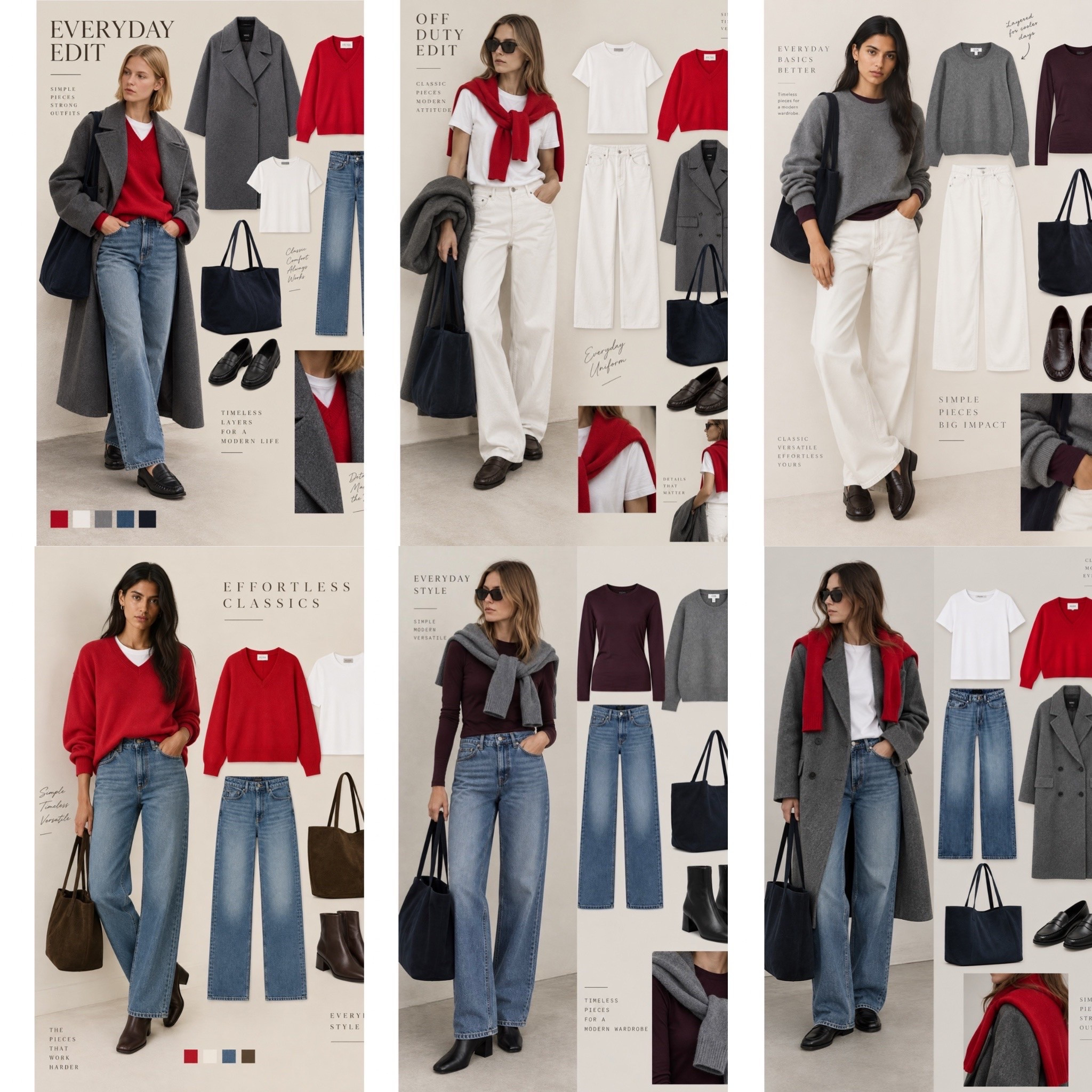 Building outfits from great basics.

Take a capsule of 10 key high street pieces for this autumn  - chosen for versatility, and begin to make combinations that give you classic looks with seasonal updates. 

By adding key autumn colours and pairing them with excellent basics you can begin to see how a well chosen wardrobe beats an impulsive one every time.

#LTKautumn #LTKstyletip #LTKover50style