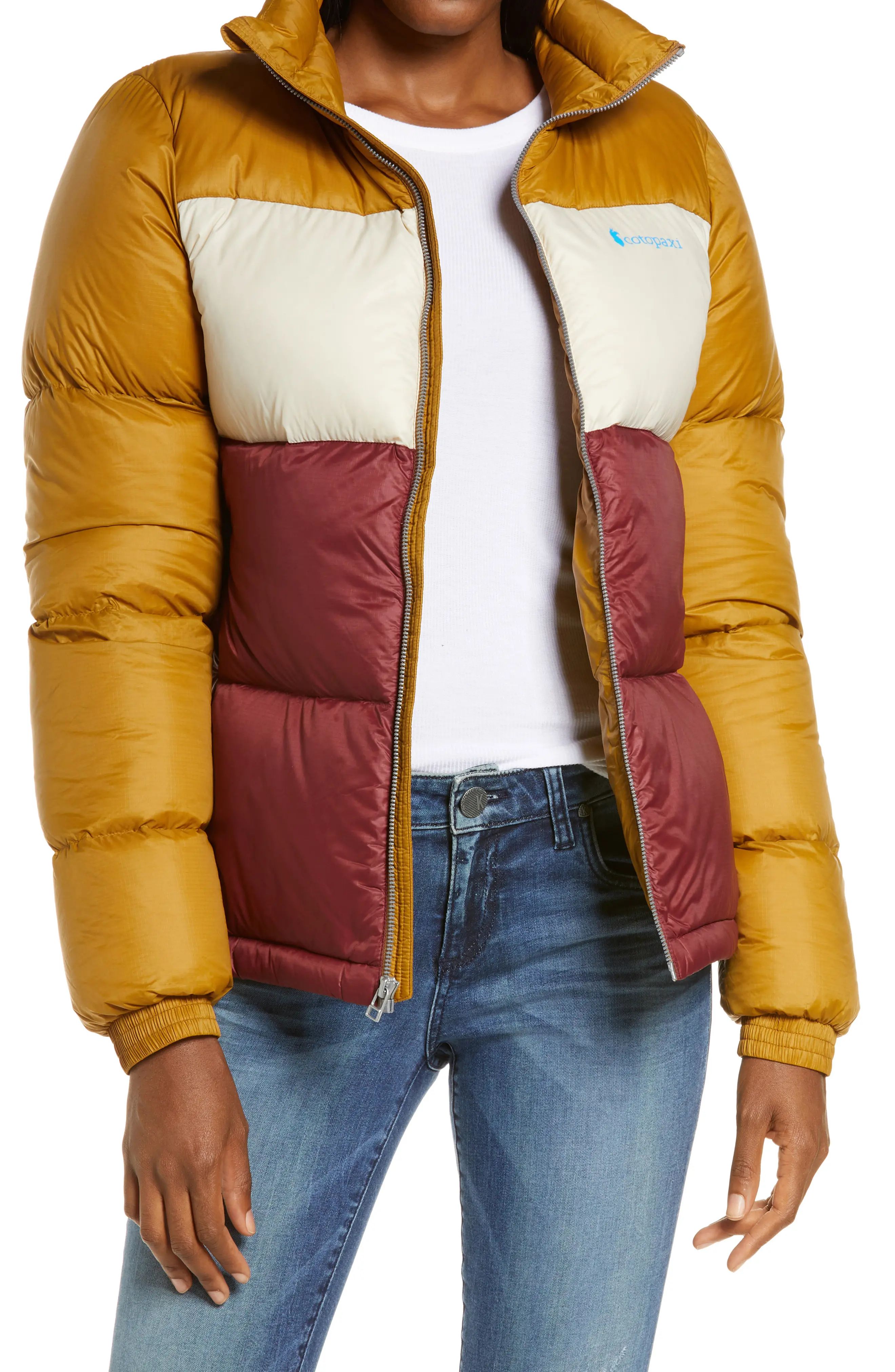 Women's Cotopaxi Solazo Down Puffer Jacket, Size Medium - Brown | Nordstrom