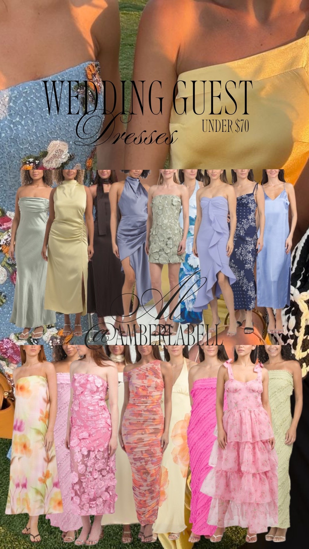 Wedding season is coming, here’s what y’all should be wearing! Wedding guest dress options all under $70! 

#LTKTravel #LTKWedding #LTKSeasonal