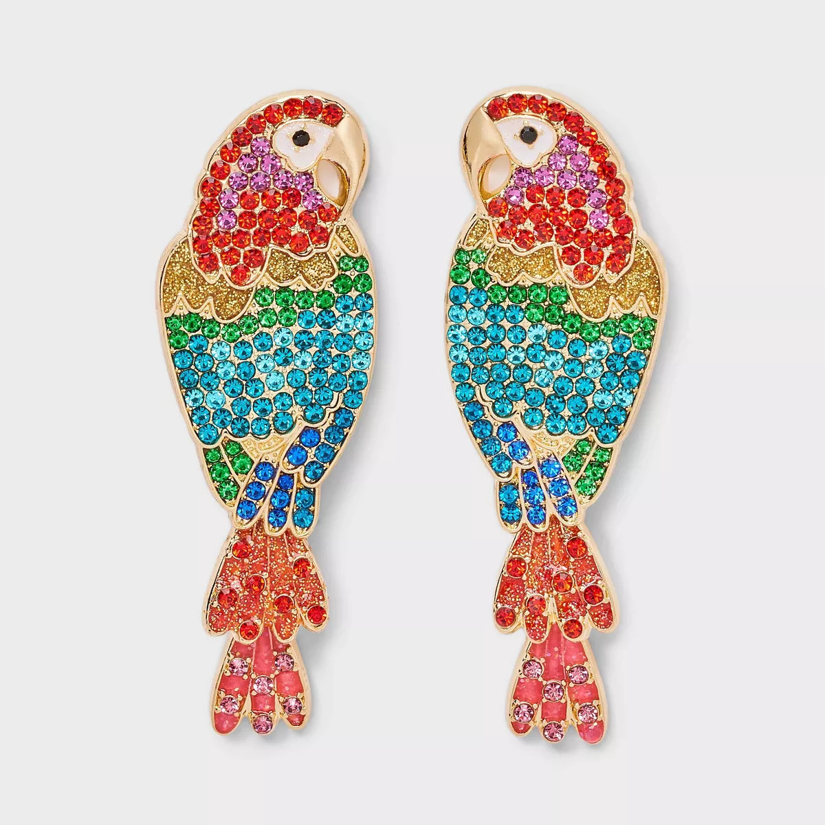 SUGARFIX by BaubleBar Squawk Of The Town Statement Earrings - Multicolor | Target
