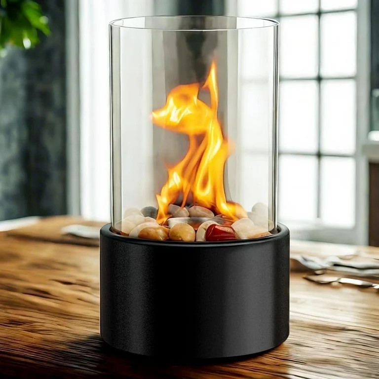 KORNIFUL Portable S\u2019Mores Maker Kit with Borosilicate Glass Tube, Safer Burning, Round Firep... | Walmart (US)