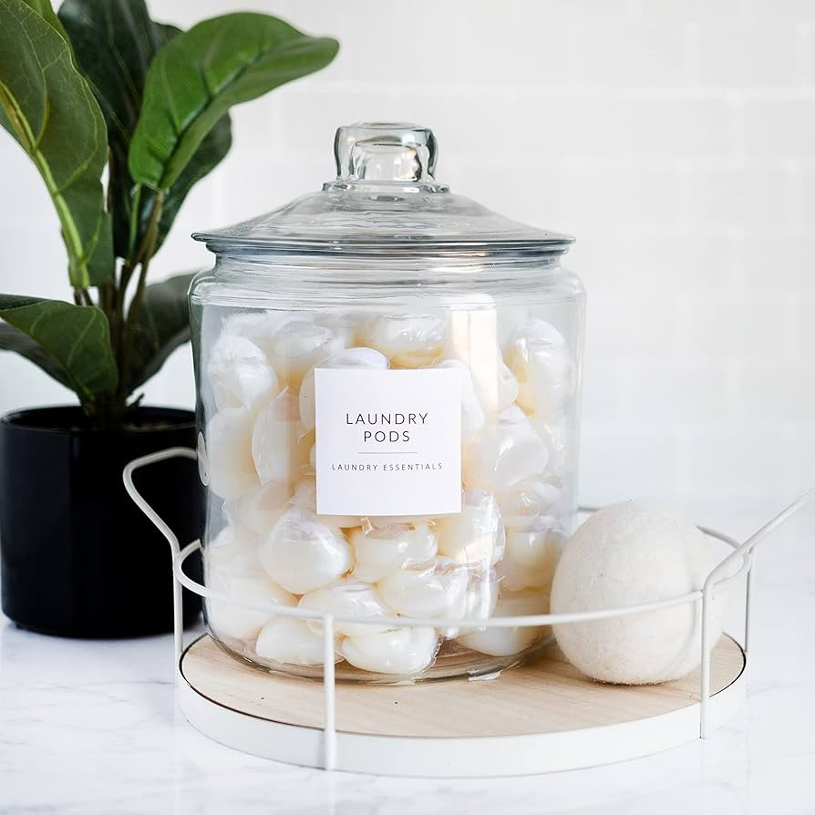 136 Minimalist Home Laundry Labels for Organizing - Linen Storage Labels, Laundry Room Labels, Cl... | Amazon (US)