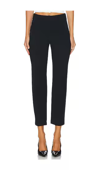 SPANXsmooth™ PerfectFit Ponte Petite Slim Straight Pant in Classic Black | Revolve Clothing (Global)