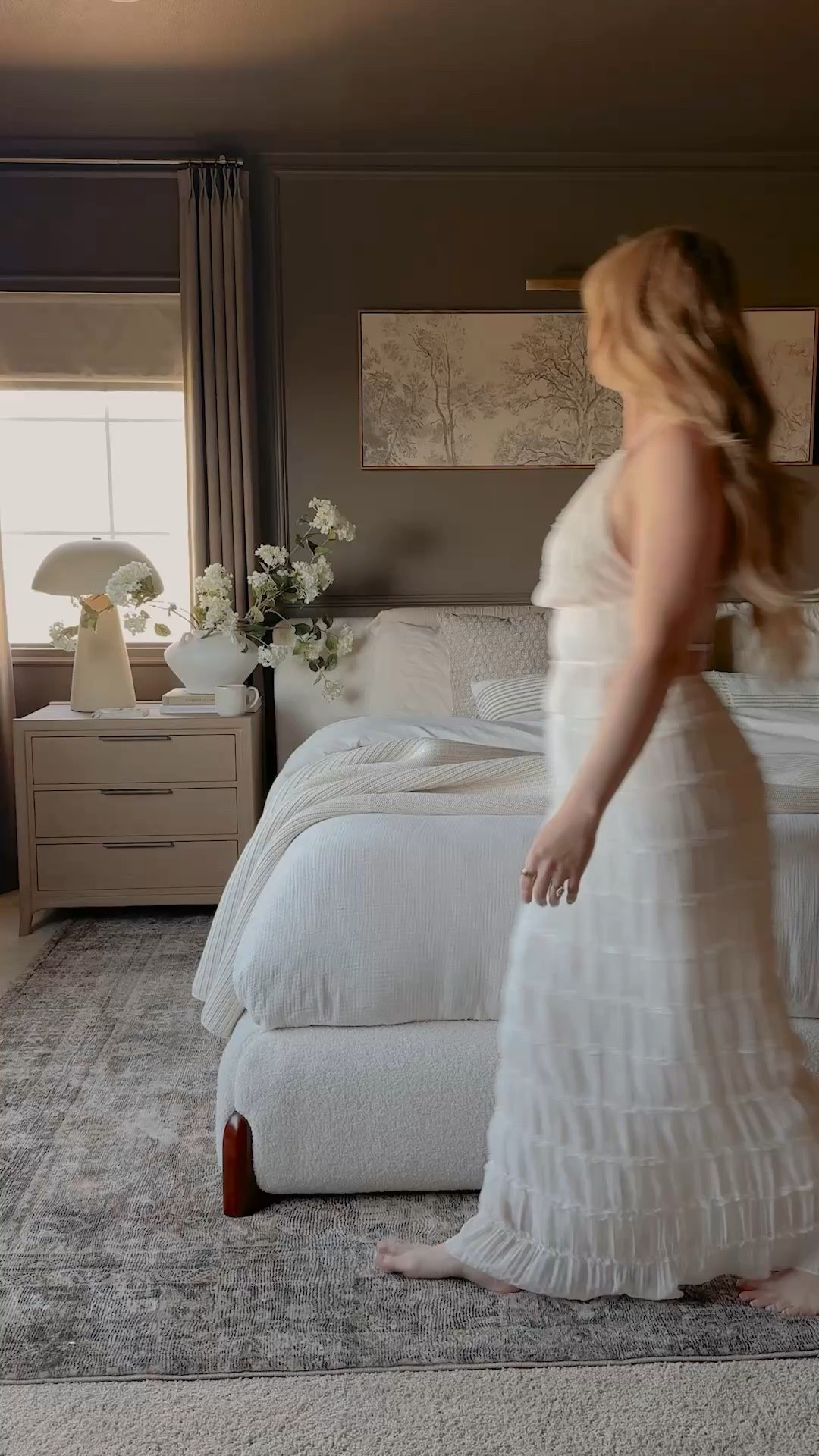 Spring bedroom refresh @Preston Lane 🤎 

The Doheny Drive room spray is next level and I'm in love with this weighted knit throw 🫶🏻

#LTKHome