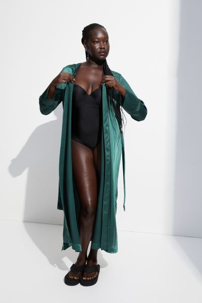 Satin Bathrobe | H&M (US + CA)