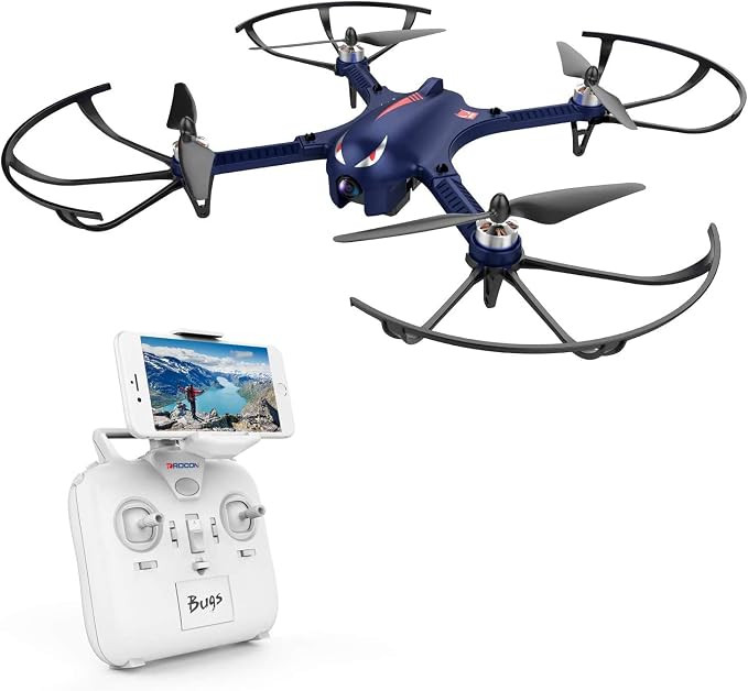 DROCON Bugs 3 Powerful Brushless Motor Quadcopter High Speed Flying Gopro Drone for Adults and Ho... | Amazon (US)