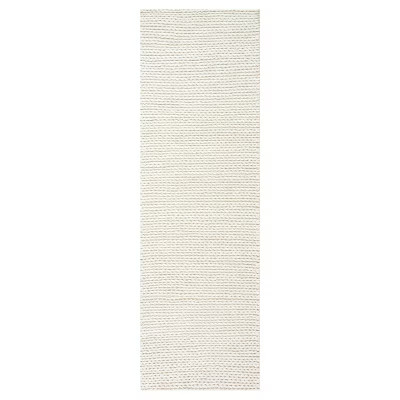 Hand Woven Chunky Woolen Cable Rug - nuLOOM | Target