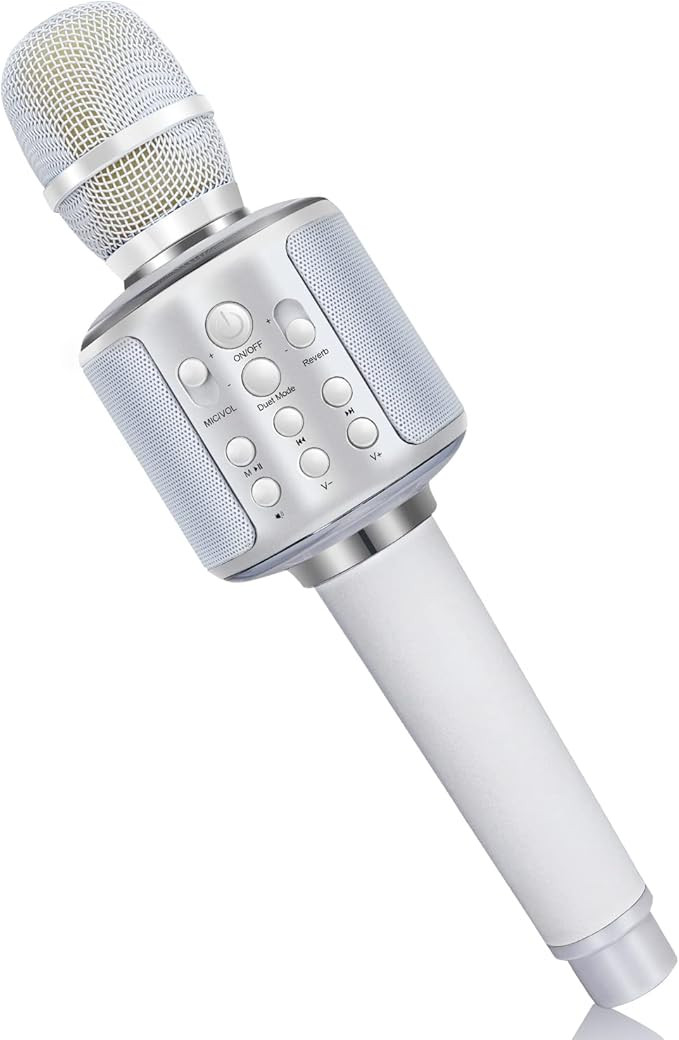 Karaoke Wireless Microphone, Bluetooth 5.0 Microphone with Speaker, Carpool Karaoke Portable Micr... | Amazon (US)