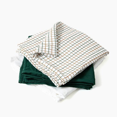 Picolette by Olivia Culpo Swaddle Muslin Blanket Set 3pk - Green | Target