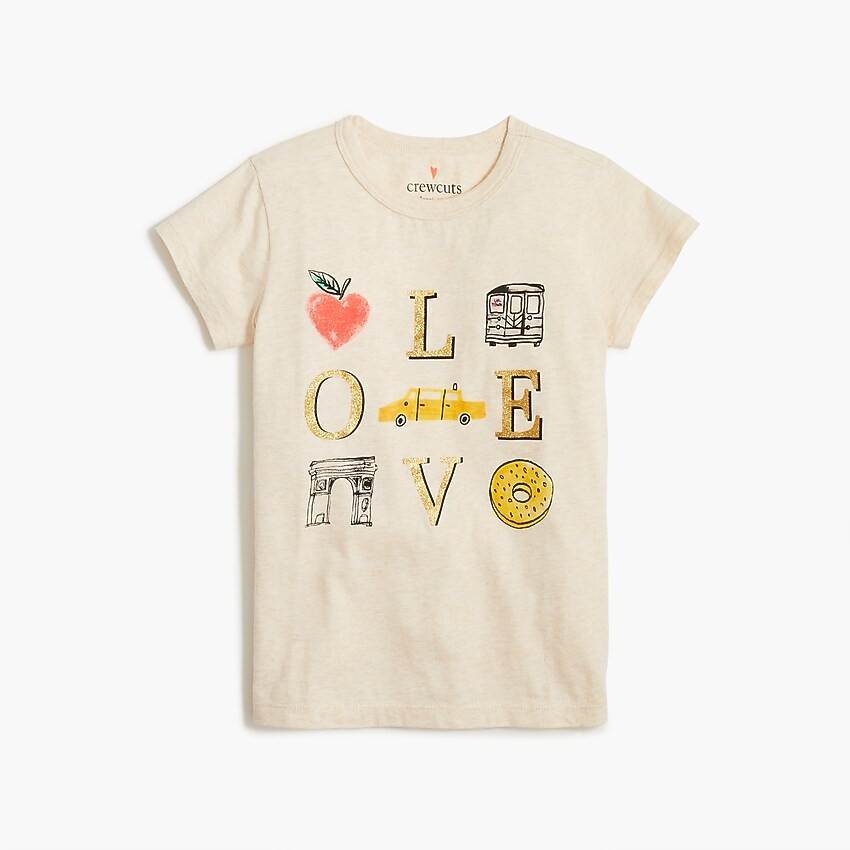 Kids' New York graphic T-shirt | J. Crew US