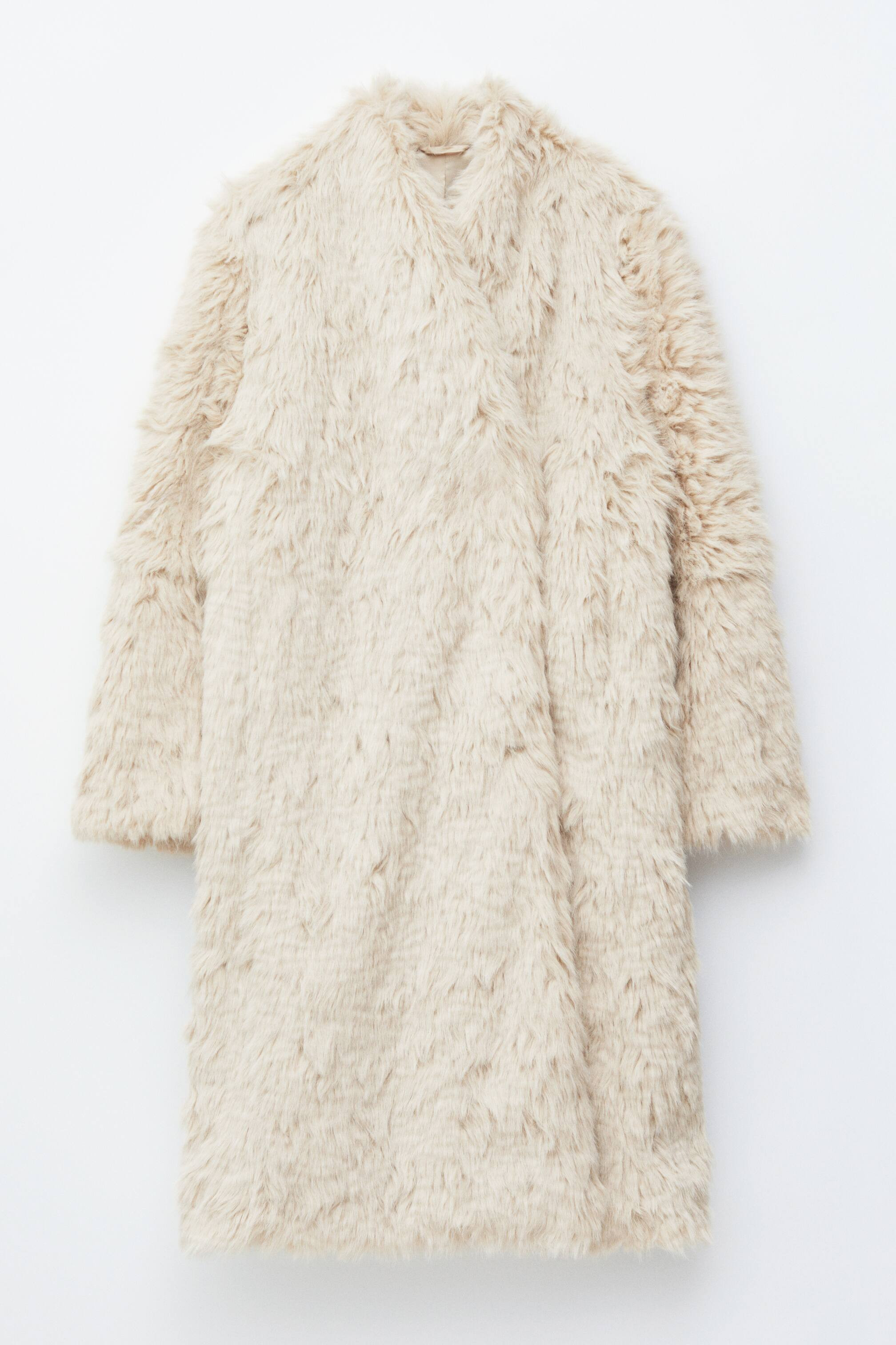 Faux Fur Midi Coat | H&M (UK, MY, IN, SG, PH, TW, HK)