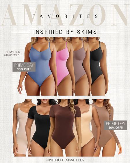 Amazon finds with SKIMS vibes!✨ 20-30% off PRIME DAY seamless shapewear!✨Click on the “Shop Amazon Prime Day” collections on my LTK to shop!🤗 Have an amazing day!! Xo!!

#LTKxPrimeDay #LTKunder50 #LTKsalealert