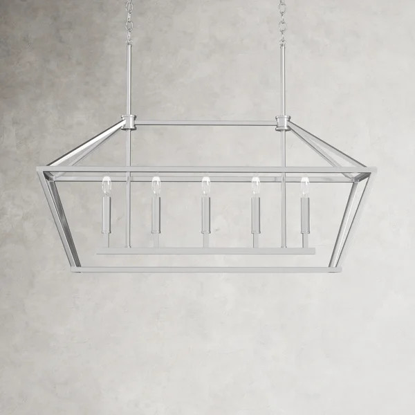 Glenhaven Snellville 5 - Light Kitchen Island Linear Pendant | Wayfair North America