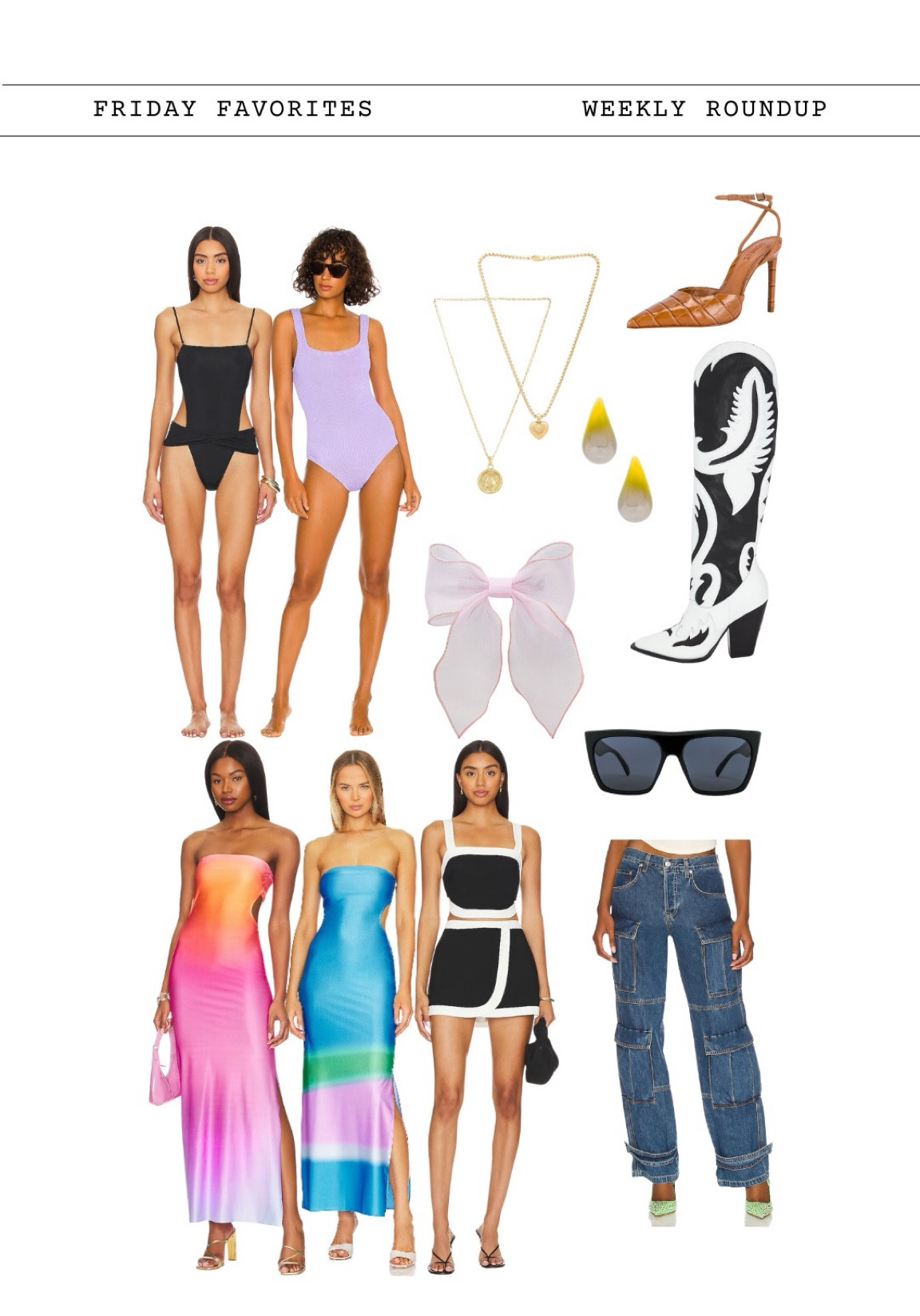 Friday favorites roundup! 

friday l roundup l revolve 