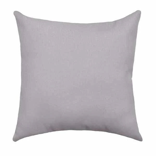 Solid Storm Grey Pillow | Land of Pillows
