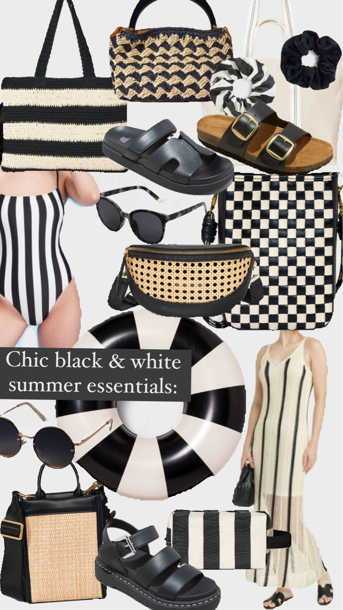 Chic & cozy black and white finds from target. I love all of these so much! 

#LTKTravel #LTKSeasonal #LTKSwim