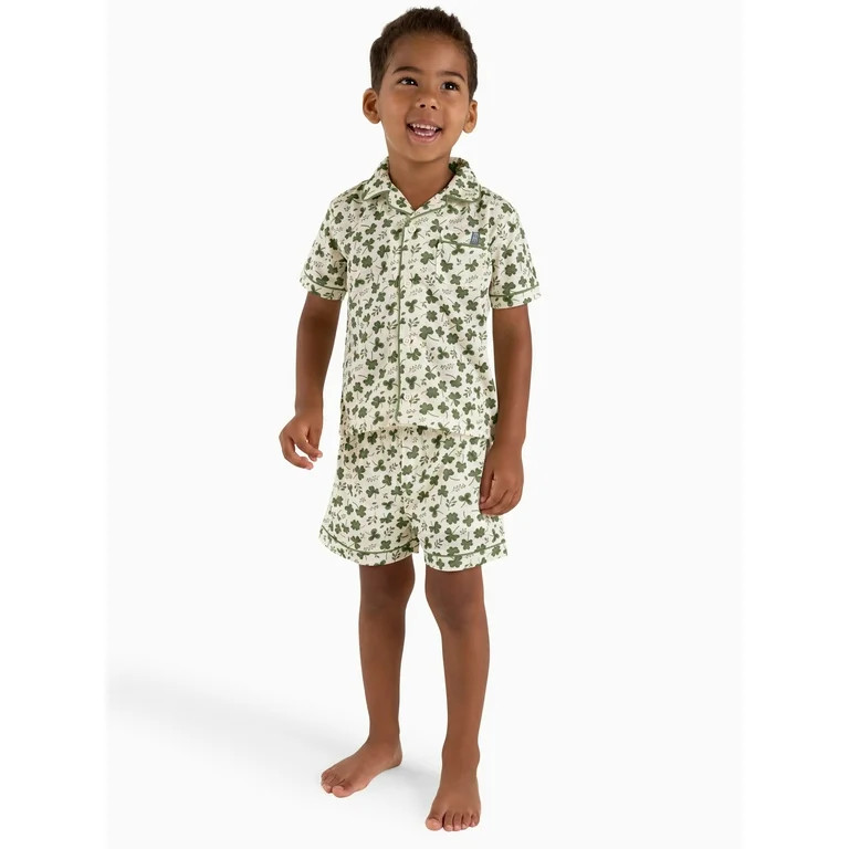 Modern Moments by Gerber Toddler Unisex St. Patrick's Day Short Sleeve Pajama Set, 2-Piece, 2T-5T... | Walmart (US)