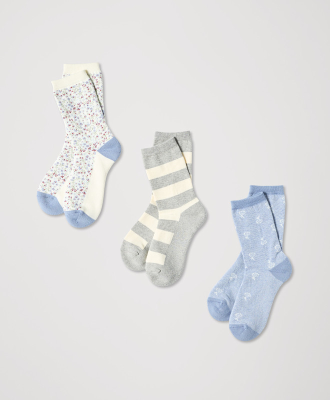 1SSelect size One-Size for The Perfect Crew Socks 3-Pack, and filter out options not available | Pact Apparel