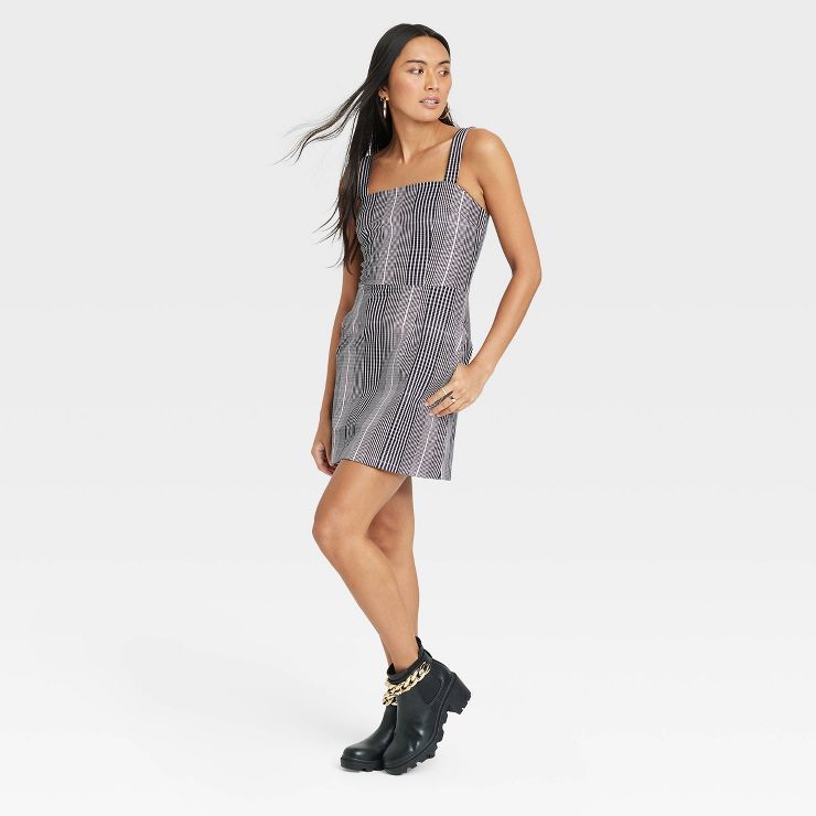 Women's Sleeveless Menswear Dress - A New Day™ | Target