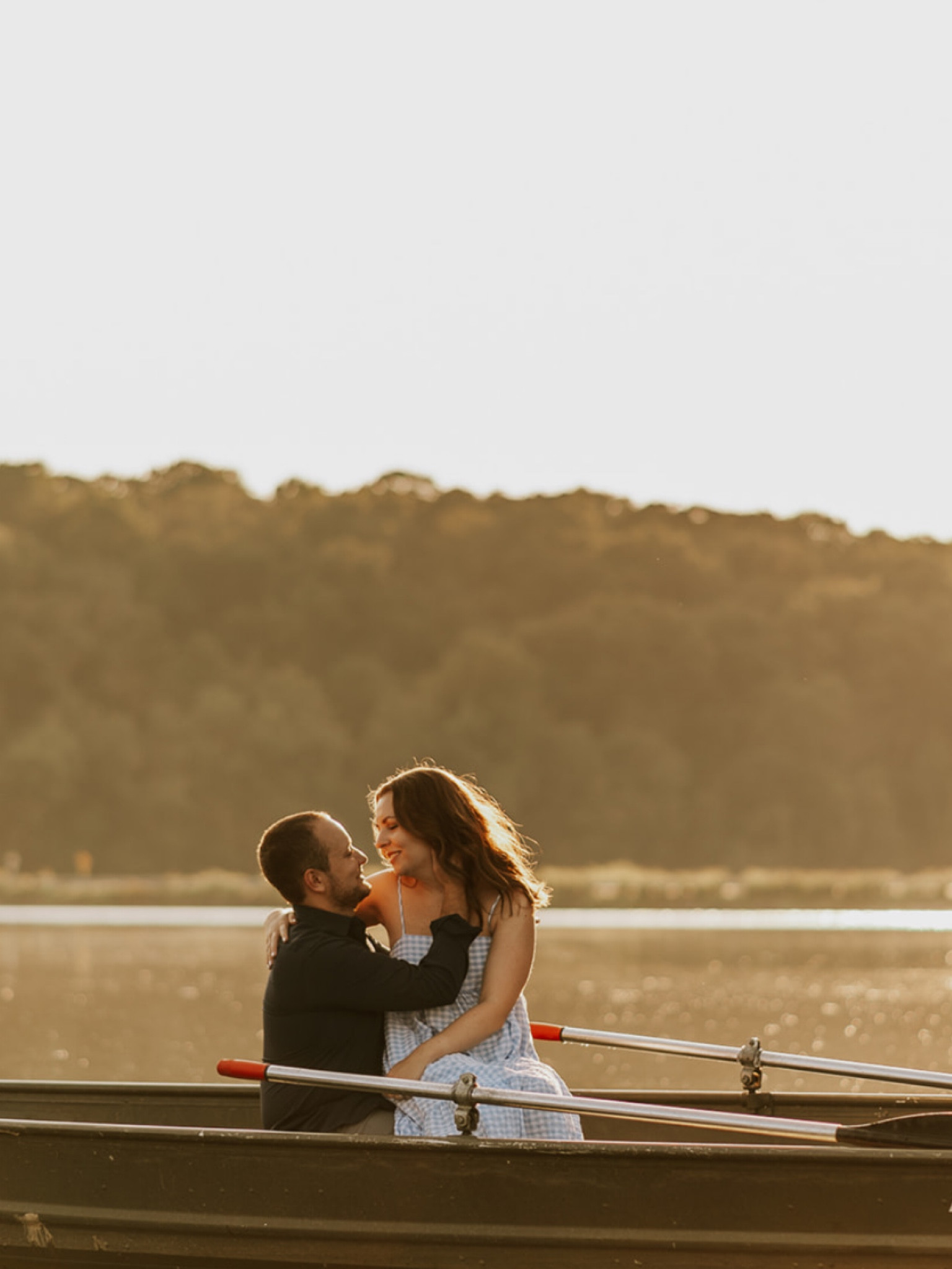 Blue gingham non traditional engagement shoot dress #engagement #engagementshoot #gingham 

#LTKwedding #LTKunder50 #LTKunder100