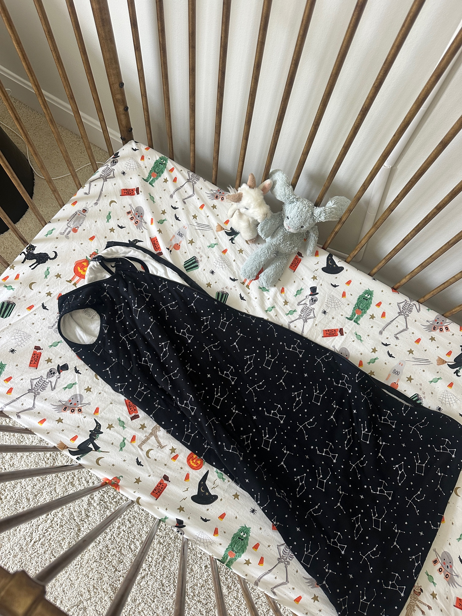 Toddler sleep sack, baby sleep sack, Halloween crib sheet

#LTKKids #LTKBaby #LTKHalloween