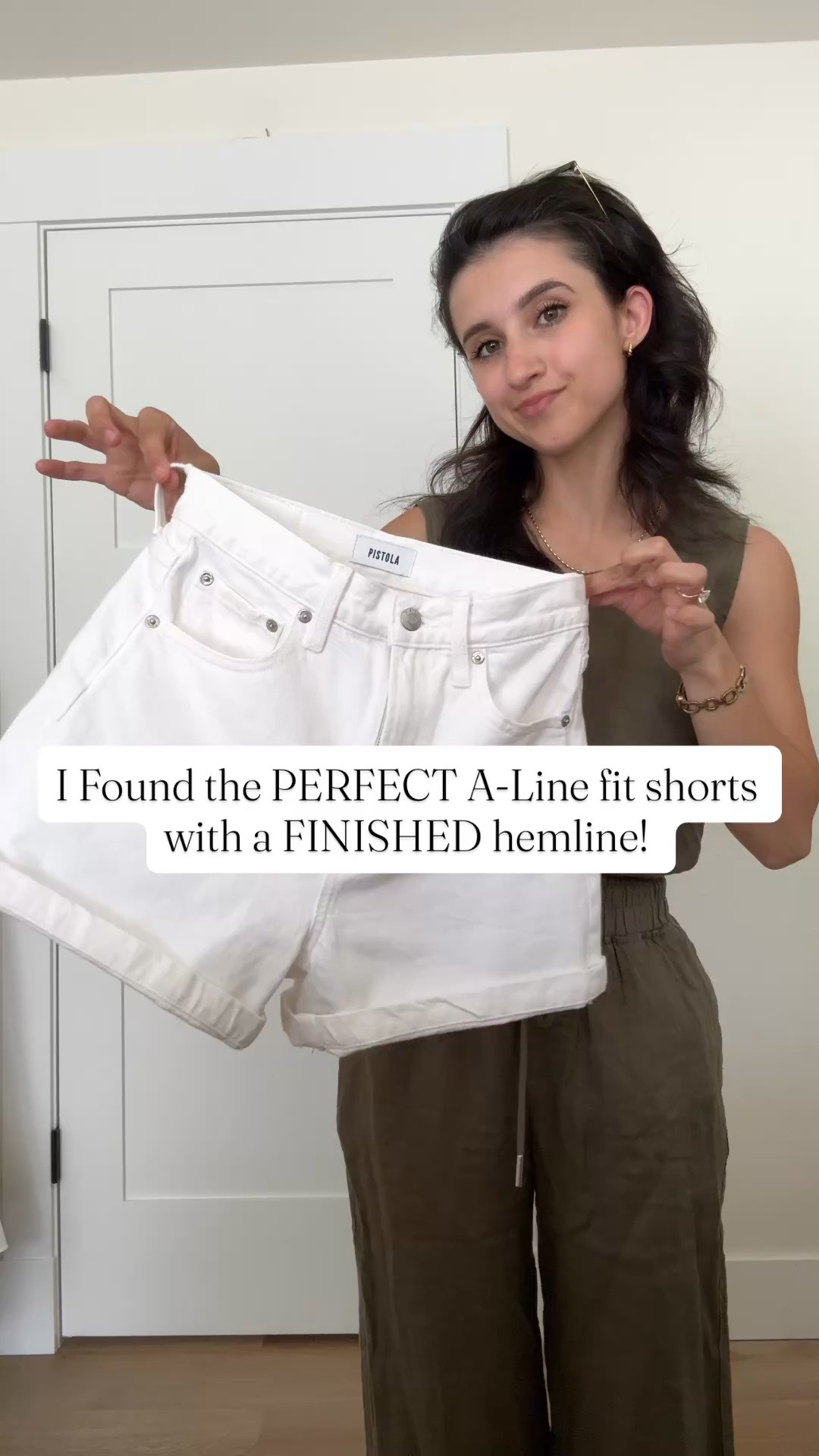 Finally a flattering A Line fit with a finished hemline!! These exceeded what I was looking for. Not tight, not baggy, lay flat and I have some room in the waist and thighs. The denim is premium and thick , I have the hems cuffed because I like mine just a smidge shorter! I’m 5ft 1” with short legs :) so an A-Line fit suits my figure best! Overall , truly a 10/10

#LTKPetite #LTKmomlife #LTKootd