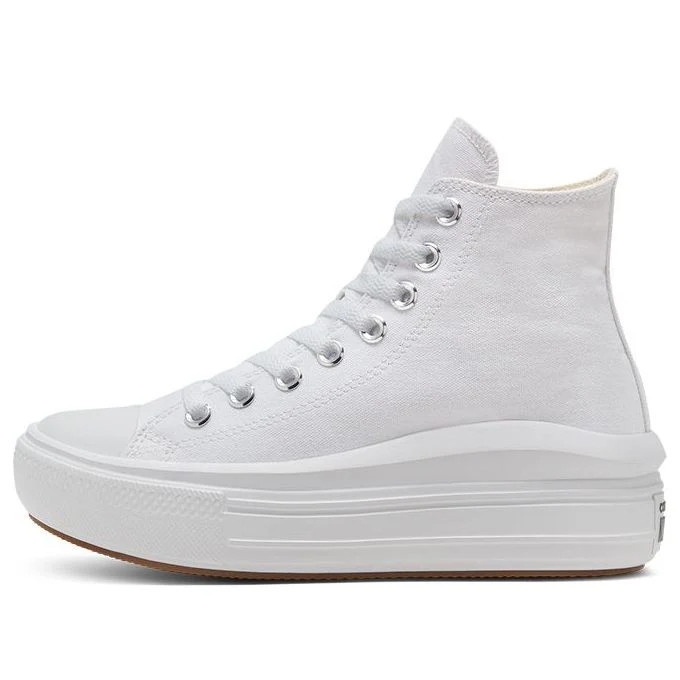 (WMNS) Converse Chuck Taylor All Star High Move 'White Ivory' 568498C | KICKS CREW