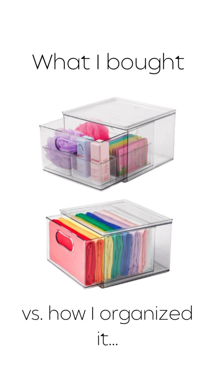 Loving these bins from The Home Edit line at Walmart. 

One of my favorite organizing hacks is to utilize a drawer bin set, separately. This gives you more functionality & more bang for your buck! 

#LTKFindsUnder50 #LTKHome #LTKWatchNow
