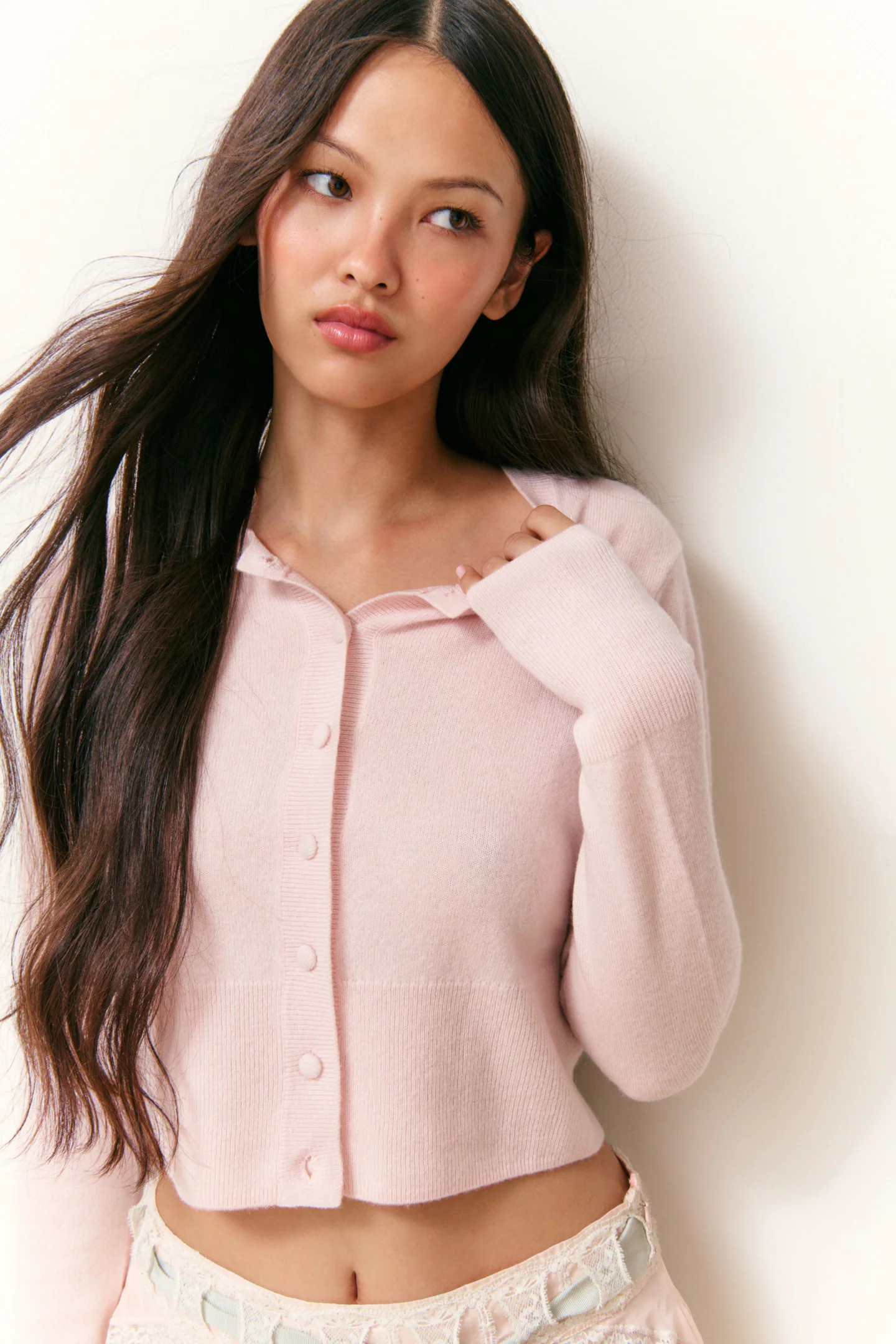 Adeanne Soft Cashmere Cardigan | LoveShackFancy