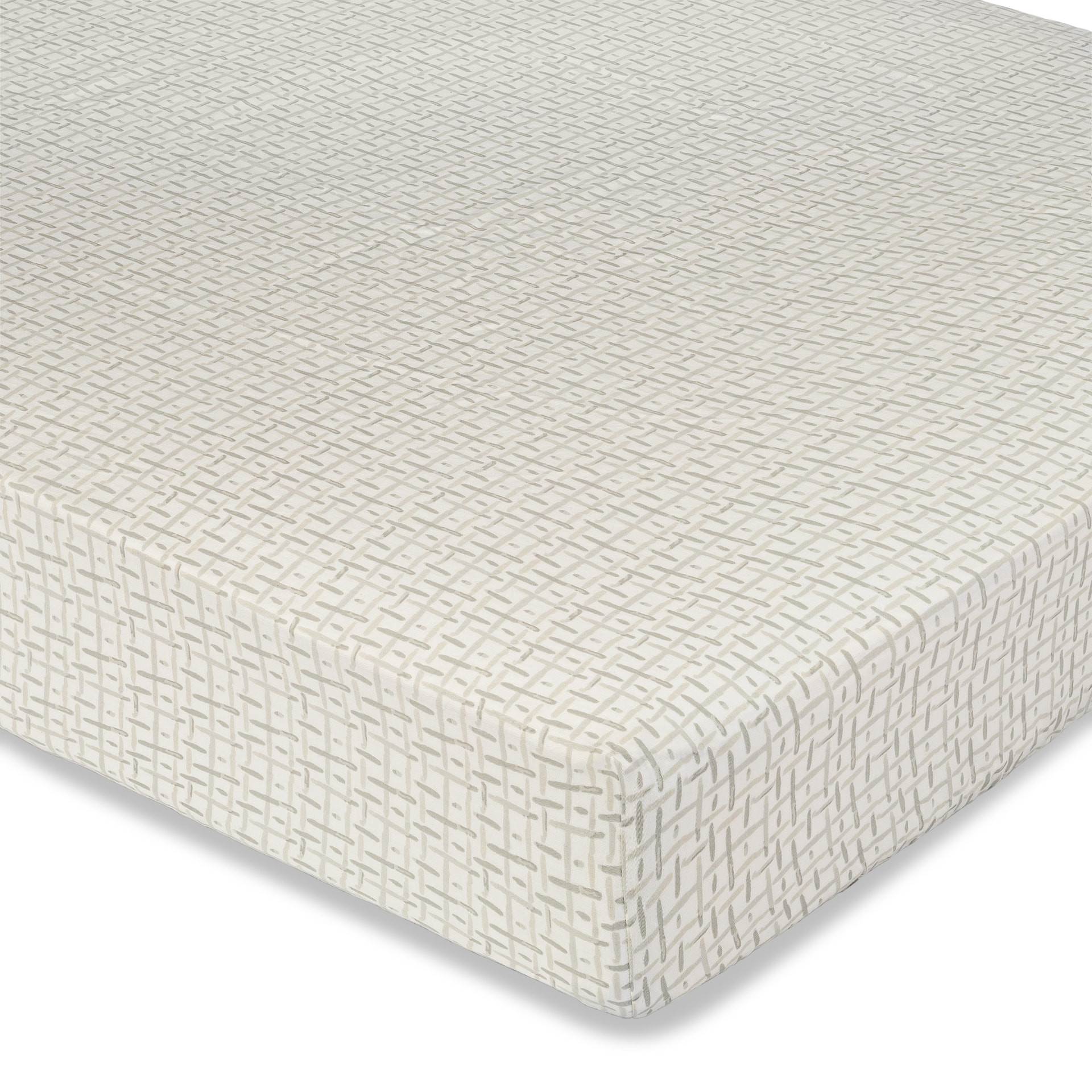 Cove Muslin Cotton Crib Sheet - Hashtag Pattern | Crane Baby | Crane Baby
