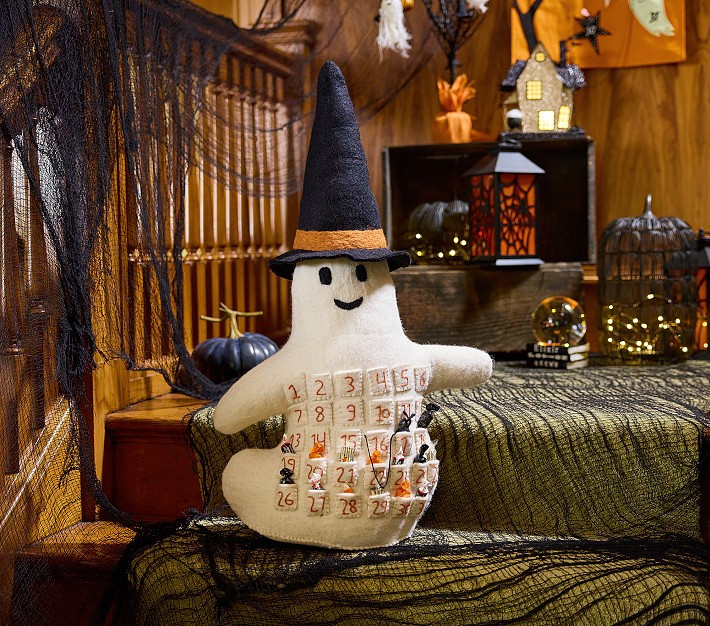 Felted 3-D Ghost Advent Calender | Pottery Barn Kids