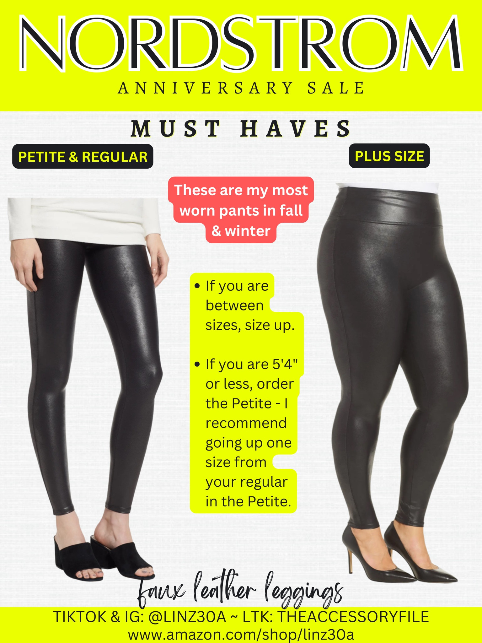 Nordstrom anniversary sale, Nordstrom sale, NSale, NAS - faux leather leggings 

#blushpink #winterlooks #winteroutfits 
#winterfashion #wintertrends #shacket #jacket #sale #under50 #under100 #under40 #workwear #ootd #bohochic #bohodecor #bohofashion #bohemian #contemporarystyle #modern #bohohome #modernhome #homedecor #amazonfinds #nordstrom #bestofbeauty #beautymusthaves #beautyfavorites #goldjewelry #stackingrings #toryburch #comfystyle #easyfashion #vacationstyle #goldrings #goldnecklaces #fallinspo #lipliner #lipplumper #lipstick #lipgloss #makeup #blazers #primeday #StyleYouCanTrust #giftguide #LTKRefresh #LTKSale #springoutfits #fallfavorites #LTKbacktoschool #fallfashion #vacationdresses #resortfashion #summerfashion #summerstyle #rustichomedecor #liketkit #highheels #Itkhome #Itkgifts #Itkgiftguides #springtops #summertops #Itksalealert #LTKRefresh #fedorahats #bodycondresses #sweaterdresses #bodysuits #miniskirts #midiskirts #longskirts #minidresses #mididresses #shortskirts #shortdresses #maxiskirts #maxidresses #watches #backpacks #camis #croppedcamis #croppedtops #highwaistedshorts #goldjewelry #stackingrings #toryburch #comfystyle #easyfashion #vacationstyle #goldrings #goldnecklaces #fallinspo #lipliner #lipplumper #lipstick #lipgloss #makeup #blazers #highwaistedskirts #momjeans #momshorts #capris #overalls #overallshorts #distressedshorts #distressedjeans #newyearseveoutfits #whiteshorts #contemporary #leggings #blackleggings #bralettes #lacebralettes #clutches #crossbodybags #competition #beachbag #halloweendecor #totebag #luggage #carryon #blazers #airpodcase #iphonecase #hairaccessories #fragrance #candles #perfume #jewelry #earrings #studearrings #hoopearrings #simplestyle #aestheticstyle #designerdupes #luxurystyle #bohofall #strawbags #strawhats #kitchenfinds #amazonfavorites #bohodecor #aesthetics #spanx #spanxleggings #spanxfauxleatherleggings 

#LTKxNSale #LTKunder100 #LTKSeasonal
